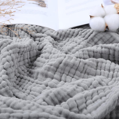 COTONIA™ – Plaid en Coton Doux Léger & Respirant