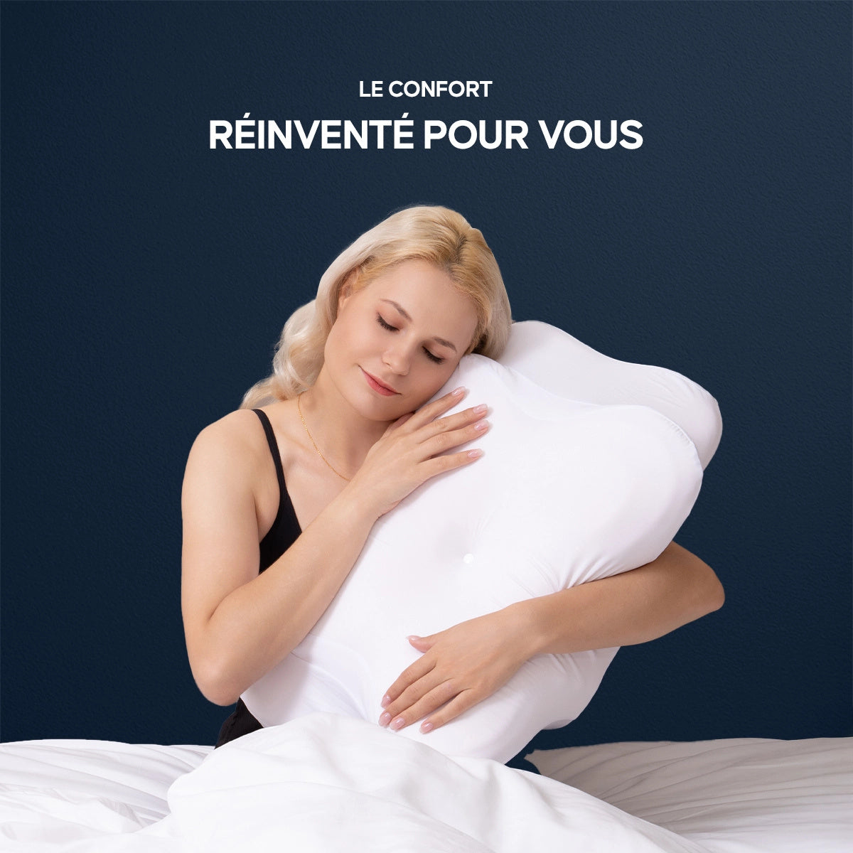 DORMILIA™ – Oreiller Ergonomique à Mémoire de Forme