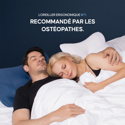 DORMILIA™ – Oreiller Ergonomique à Mémoire de Forme