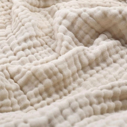 COTONIA™ – Plaid en Coton Doux Léger & Respirant