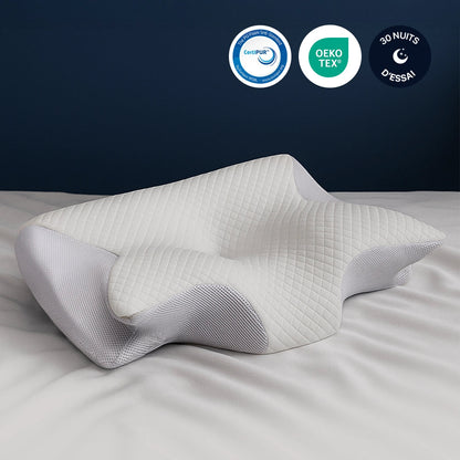 DORMILIA™ – Oreiller Ergonomique à Mémoire de Forme