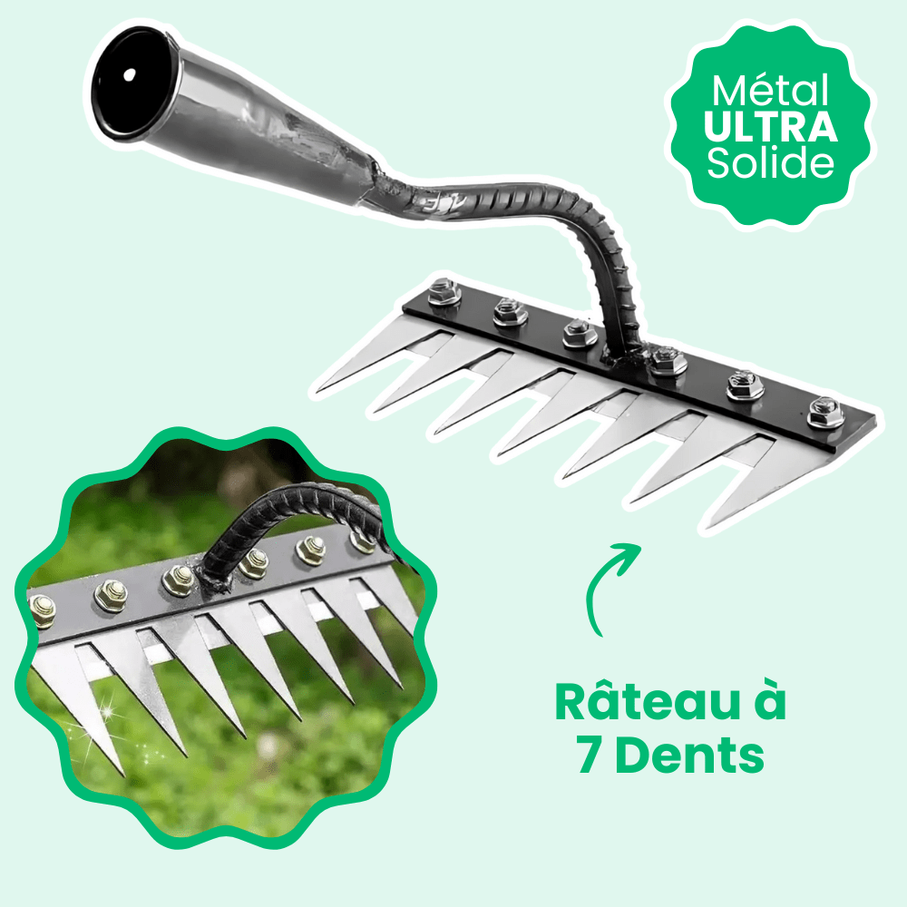TERRAK™ – Râteau de Désherbage Multifonction 🌱