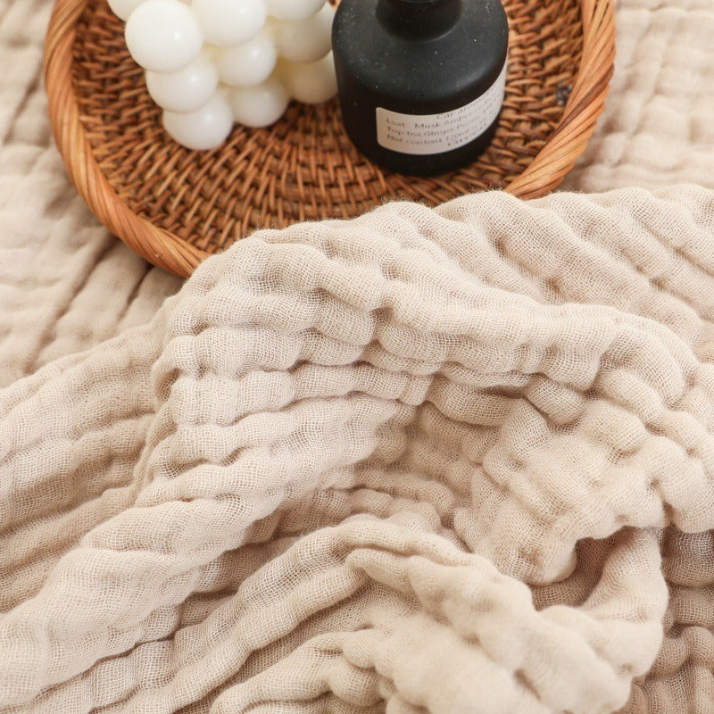 COTONIA™ – Plaid en Coton Doux Léger & Respirant