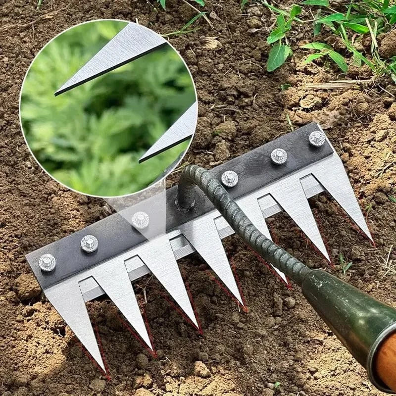 TERRAK™ – Râteau de Désherbage Multifonction 🌱