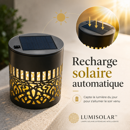 LUMISOLAR™ – Lampe Solaire Extérieure Intelligente