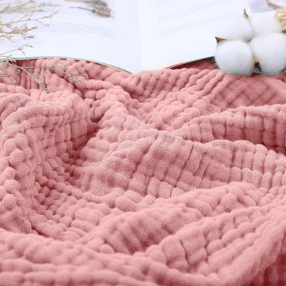 COTONIA™ – Plaid en Coton Doux Léger & Respirant