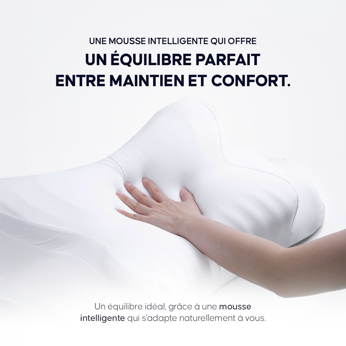 DORMILIA™ – Oreiller Ergonomique à Mémoire de Forme