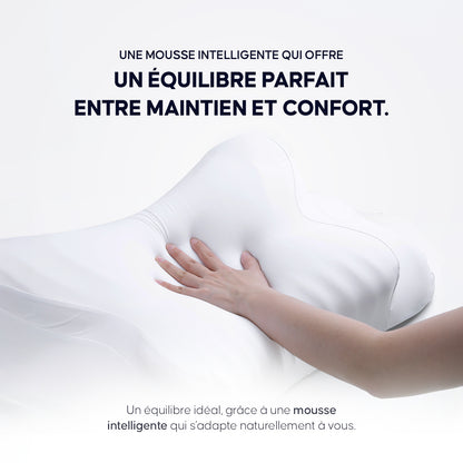 DORMILIA™ – Oreiller Ergonomique à Mémoire de Forme