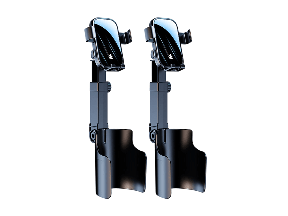 AUTOHOLD™ – Adjustable Car Phone Mount & Cup Holder