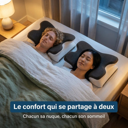 DORMILIA™ – Oreiller Ergonomique à Mémoire de Forme