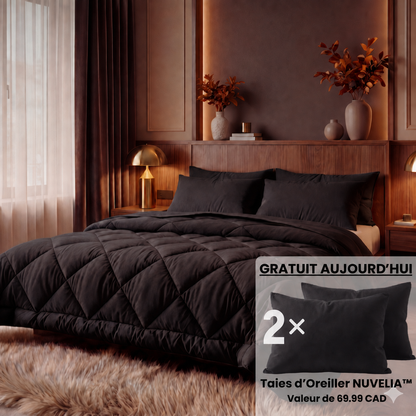 Couette 2-en-1 Douce, Respirante & Lavable – NUVELIA™
