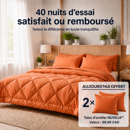 Couette 2-en-1 Douce, Respirante & Lavable – NUVELIA™