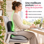 SITÉO™ – Coussin Ergonomique à Mémoire de Forme pour Assise Prolongée