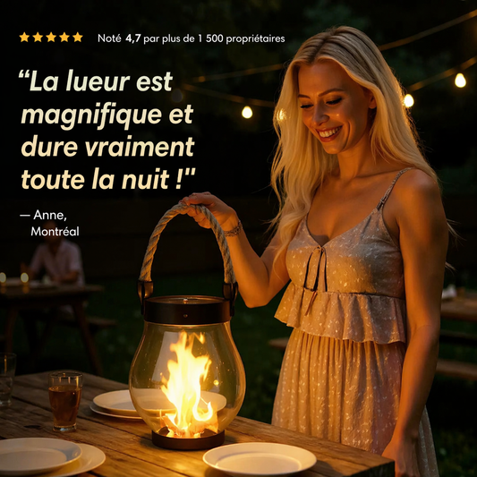 FLAMORA™ – Lanterne Solaire Effet Flamme Ultra Réaliste