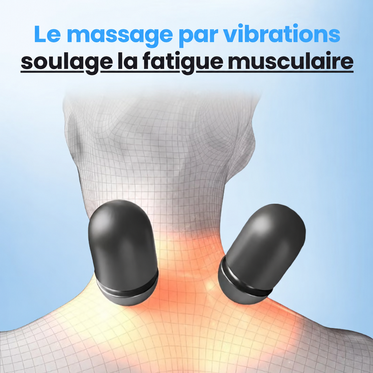 CERVEX™ – Masseur Cervical 3-en-1 Chaleur, Vibration & Étirement