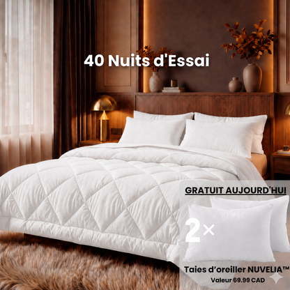 Couette 2-en-1 Douce, Respirante & Lavable – NUVELIA™