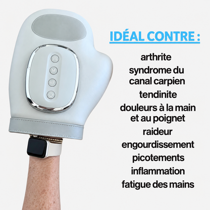 MANÉA™ – Masseur de Mains Chauffant à Compression
