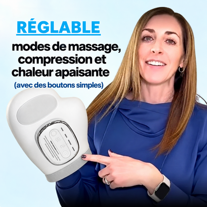 MANÉA™ – Masseur de Mains Chauffant à Compression