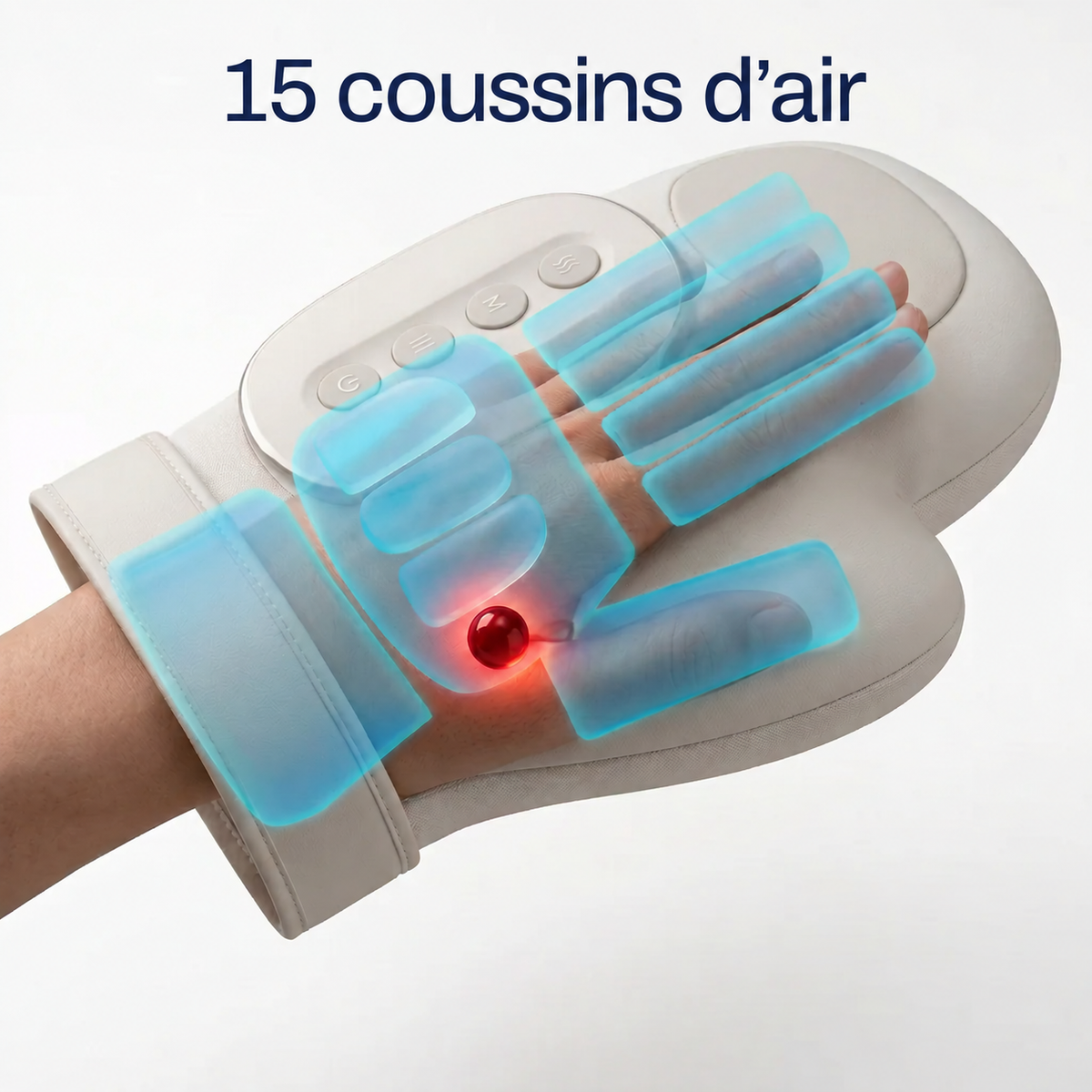 MANÉA™ – Masseur de Mains Chauffant à Compression