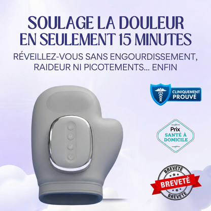 MANÉA™ – Masseur de Mains Chauffant à Compression