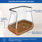Glisséo™ – Patins Anti-Rayures & Anti-Bruit