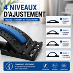 LUMBÉA™ – Civière Lombaire d’Étirement & Acupression 3-en-1