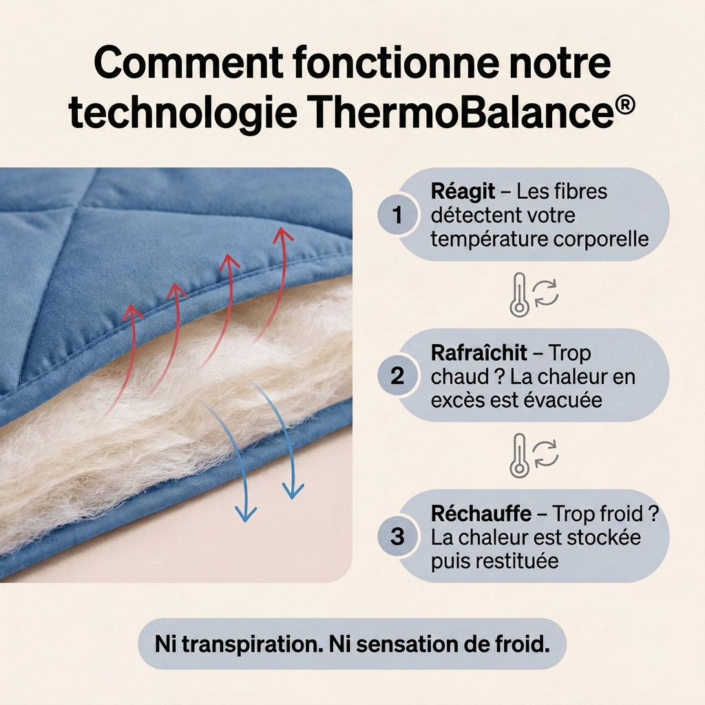 Couette 2-en-1 Douce, Respirante & Lavable – NUVELIA™