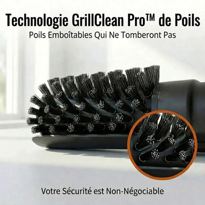 GRILLCLEAN PRO™ – Brosse Electrique Nettoyante Puissante pour Barbecue