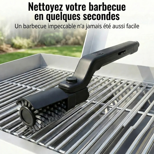GRILLCLEAN PRO™ – Brosse Electrique Nettoyante Puissante pour Barbecue