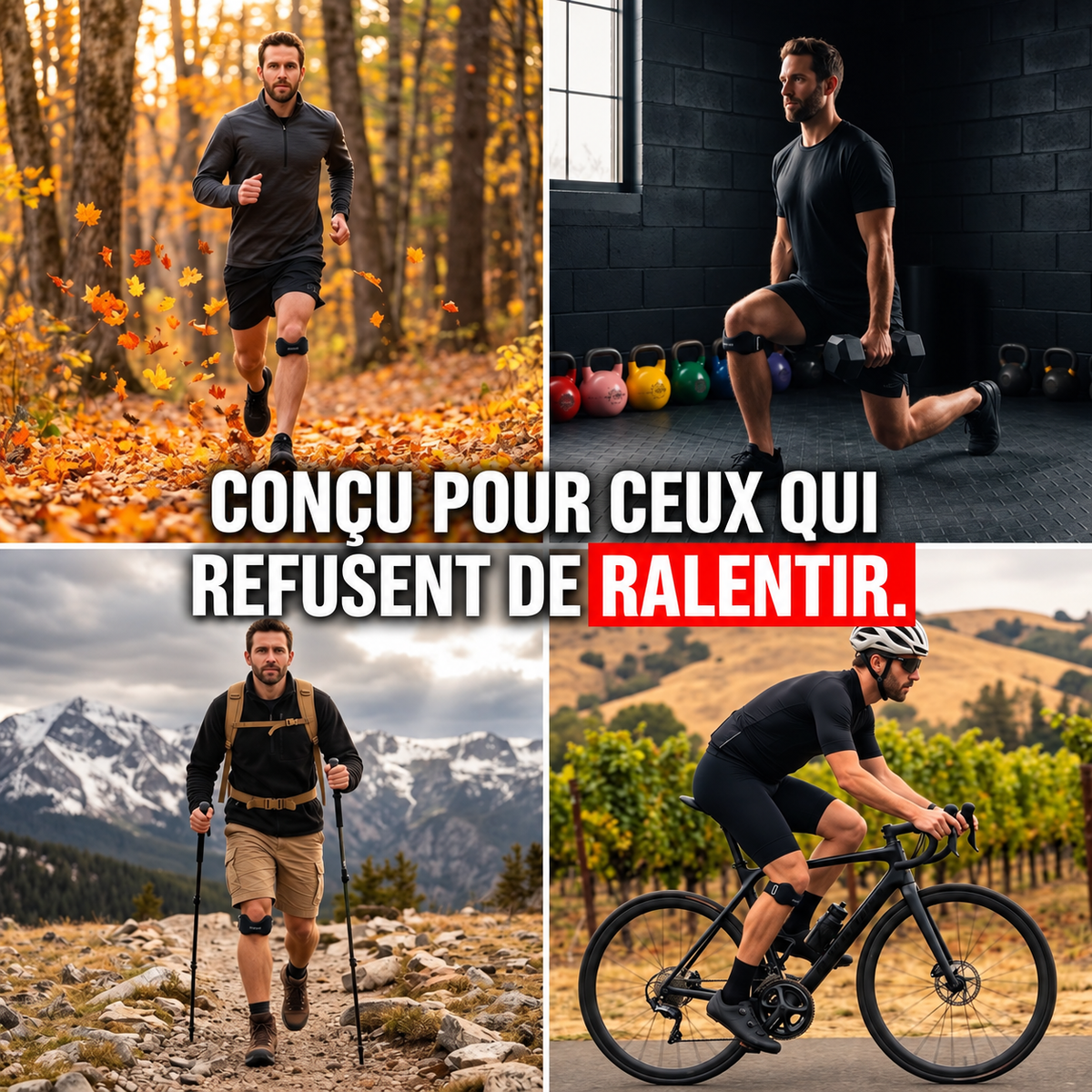 PATELIX™ – Sangle Rotulienne de Maintien & Compression Ciblée