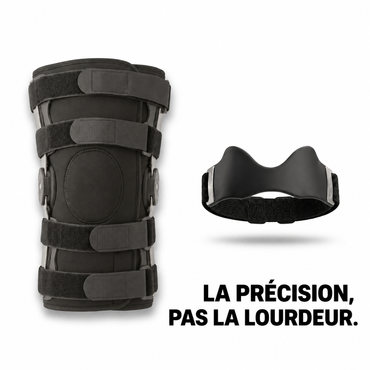 PATELIX™ – Sangle Rotulienne de Maintien & Compression Ciblée