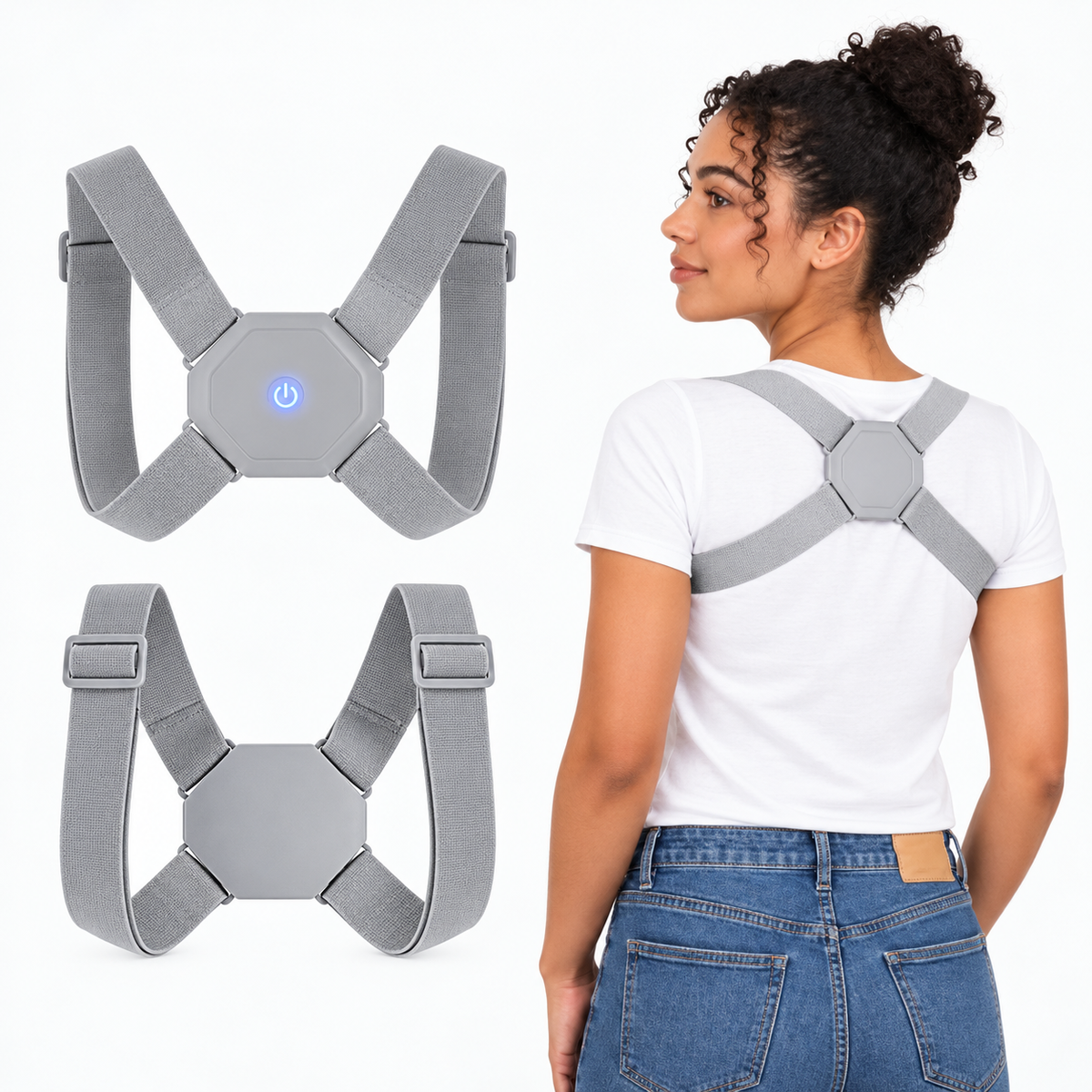 POSTÉO™ – Correcteur de Posture Intelligent à Rappel Vibrant