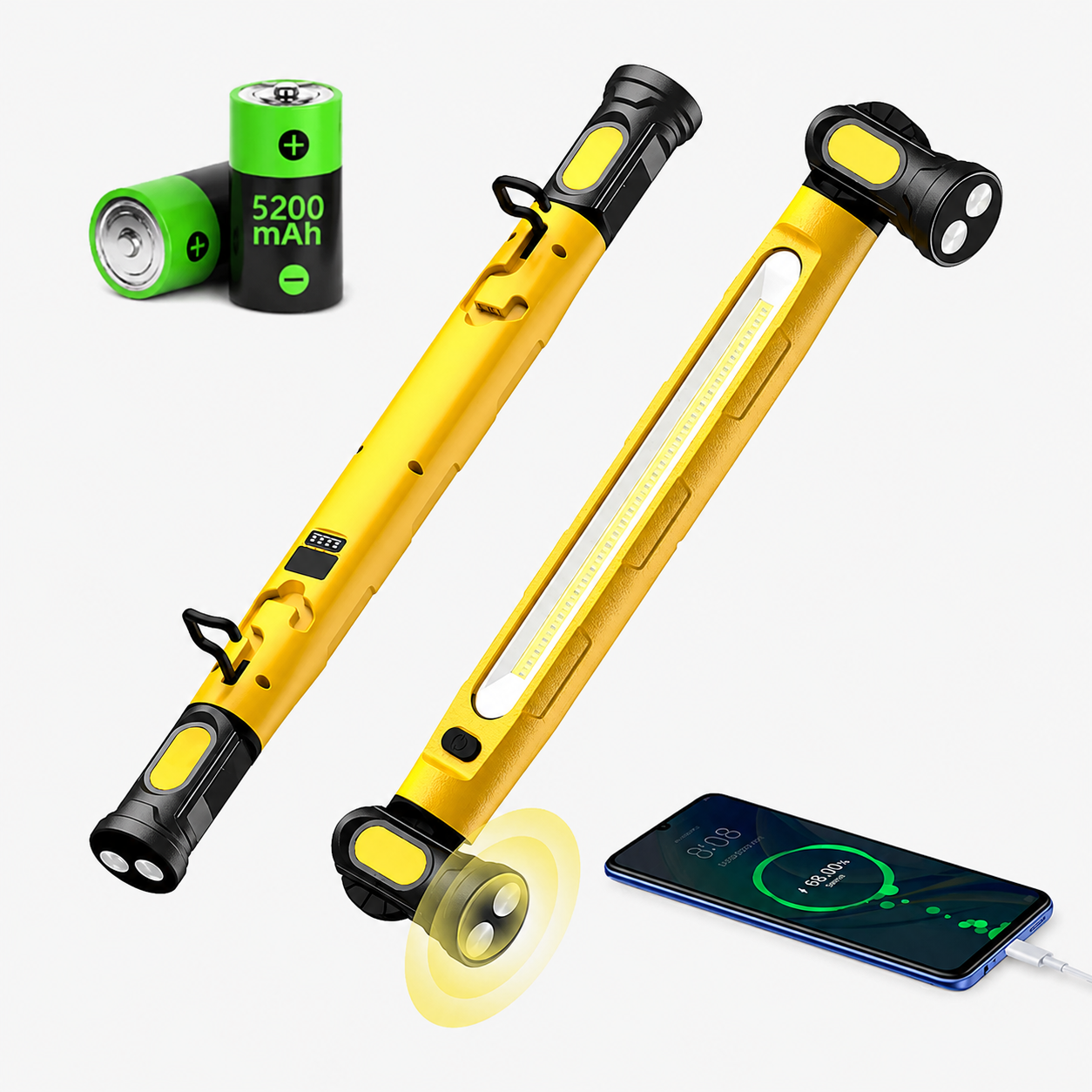 MAGLITEK™ – Lampe de Travail LED Magnétique Professionnelle