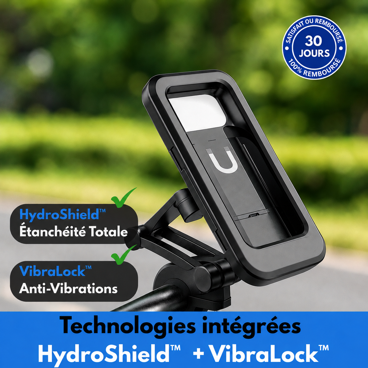 NAVIX™ – Support Smartphone Vélo Stable & Réglable 📱🚲