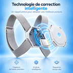POSTÉO™ – Correcteur de Posture Intelligent à Rappel Vibrant