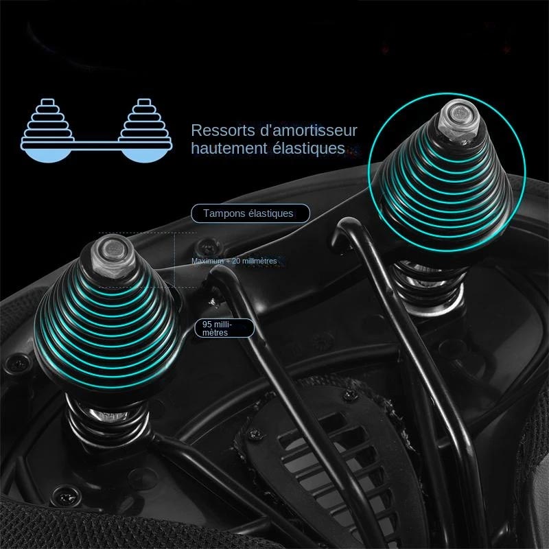 SÉRÉNIS™ – Selle de Vélo Ergonomique Extra-Large