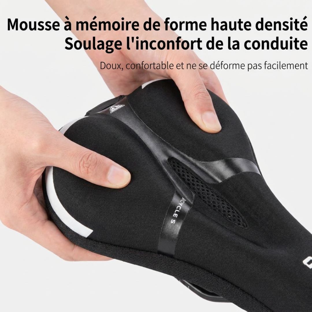 VÉLOCONFORT™ – Housse de Selle Ergonomique Anti-Douleur 🚲
