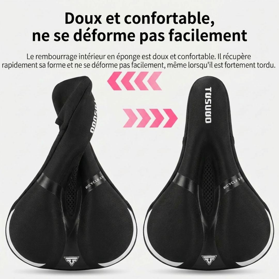 VÉLOCONFORT™ – Housse de Selle Ergonomique Anti-Douleur 🚲