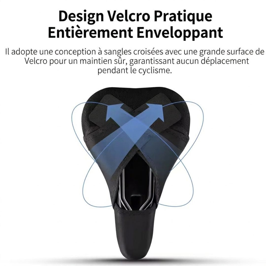 VÉLOCONFORT™ – Housse de Selle Ergonomique Anti-Douleur 🚲