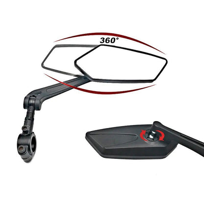 VISIONIX™ – Rétroviseurs de Vélo 360° (2 Pièces)
