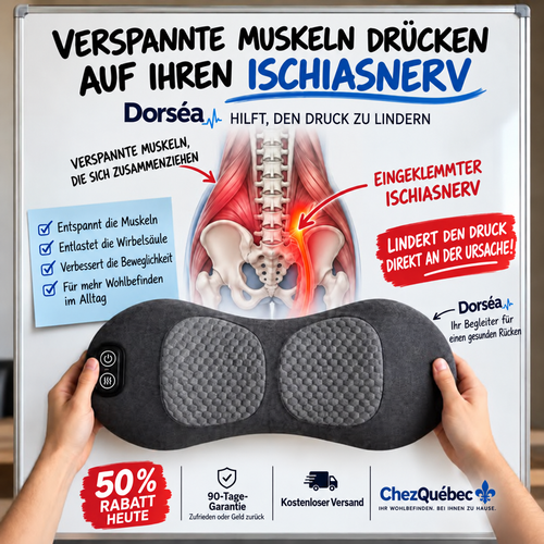 Dorséa – Übersicht des Lendenmassagekissens