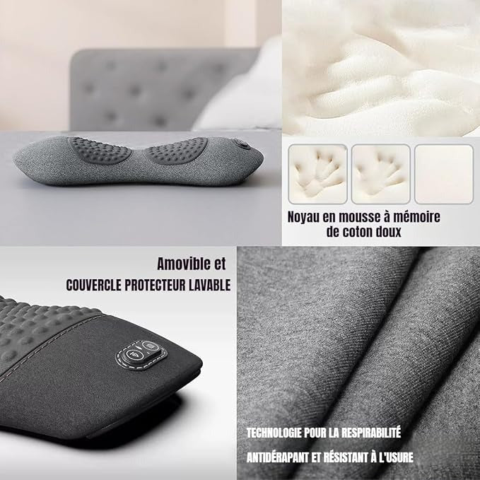DORSÉA™ – Appareil de Décompression & Massage Lombaire 3-en-1