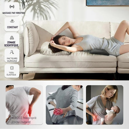 DORSÉA™ – Appareil de Décompression & Massage Lombaire 3-en-1