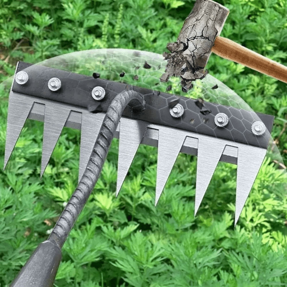 TERRAK™ – Râteau de Désherbage Multifonction 🌱