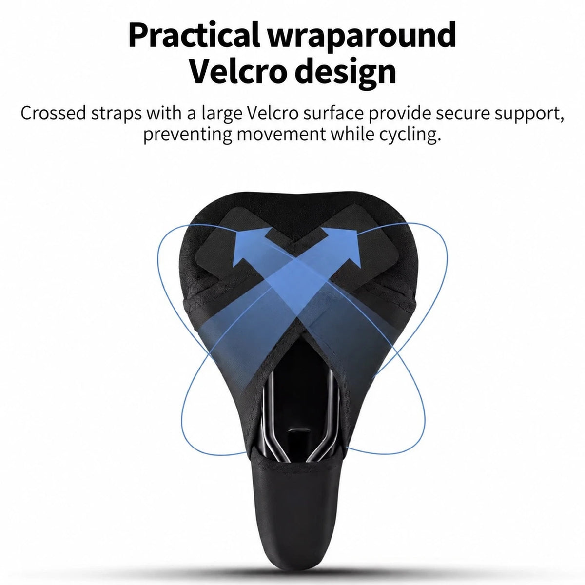 VÉLOCONFORT™ – Ergonomic Pain-Relief Bike Seat Cover 🚲