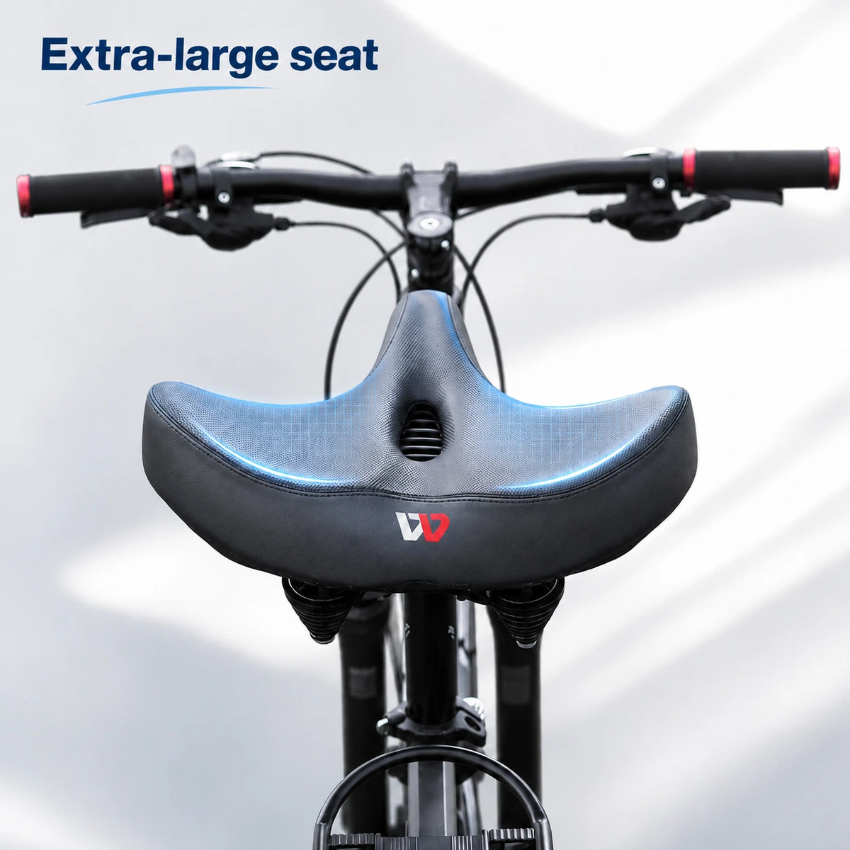 SÉRÉNIS™ – Extra-Wide Ergonomic Bicycle Saddle