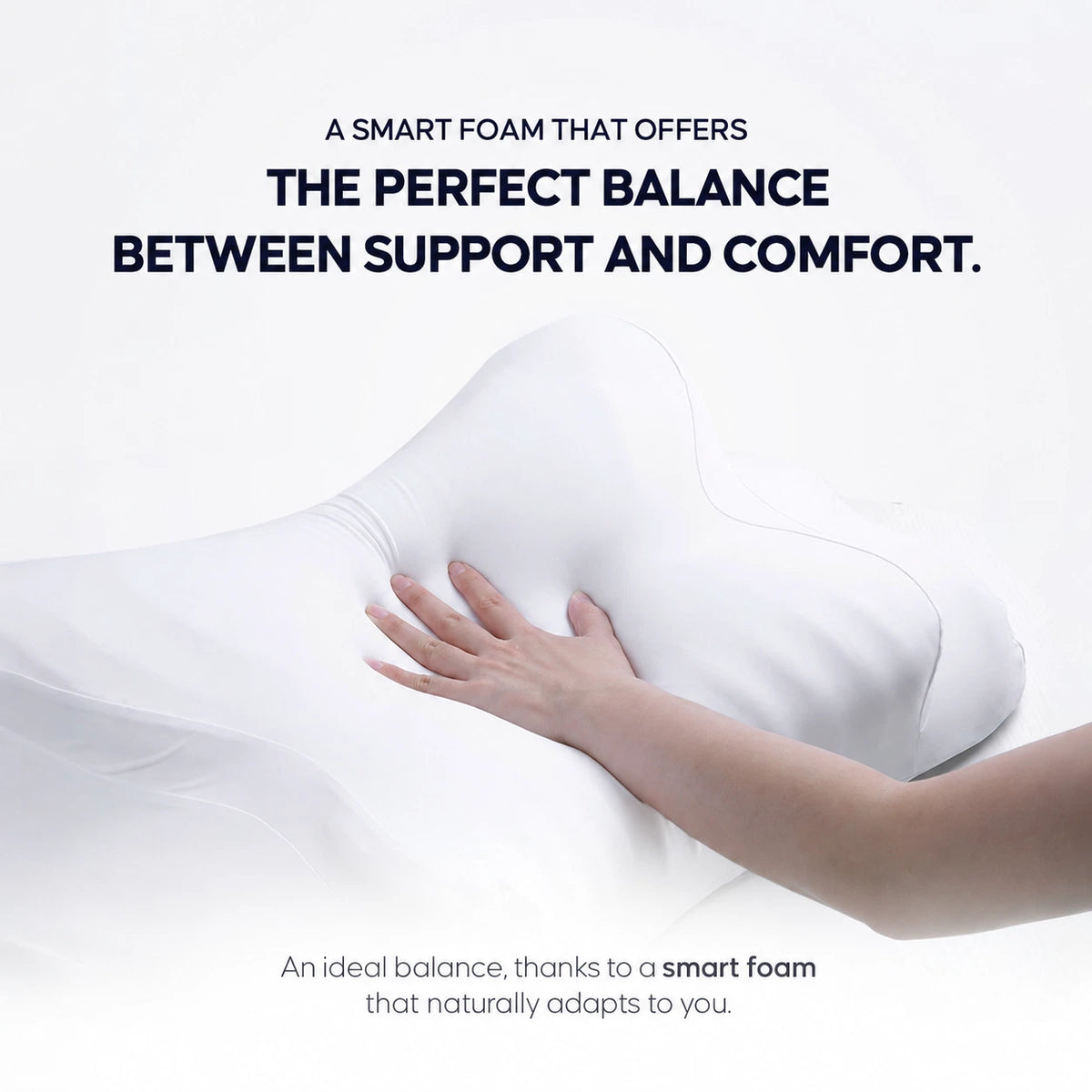 DORMILIA™ – Ergonomic Memory Foam Pillow