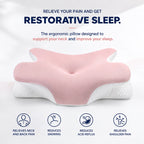 DORMILIA™ – Ergonomic Memory Foam Pillow