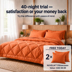 2-in-1 Soft, Breathable & Washable Duvet – NUVELIA™