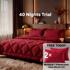2-in-1 Soft, Breathable & Washable Duvet – NUVELIA™